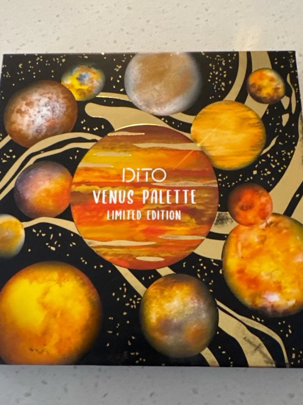 DiTO Venus Palette - Limited Edition (Yellow, Orange, Black)